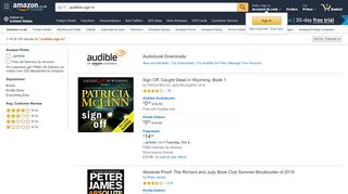 
                            9. Amazon.co.uk: audible sign in