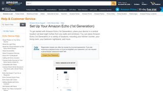 
                            1. Amazon.co.uk Help: Set Up Your Amazon Echo …