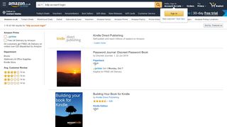 
                            9. Amazon.co.uk: kdp account login