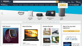 
                            6. Amazon.co.uk: Low Prices in Electronics, Books, Sports ...