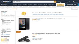 
                            6. Amazon.co.uk: my account