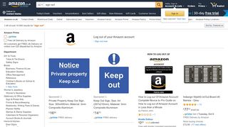 
                            9. Amazon.co.uk: sign out