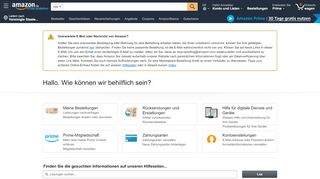 
                            4. Amazon.de Hilfe