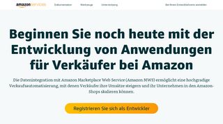 
                            5. Amazon.de - Marketplace Web Service