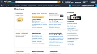 
                            6. Amazon.de - Mein Konto