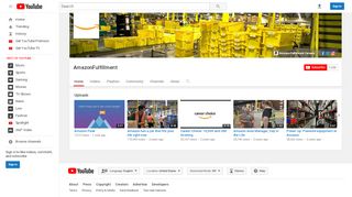 
                            6. AmazonFulfillment - YouTube