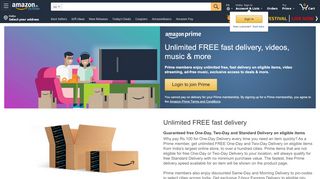 
                            7. Amazon.in: Amazon Prime - Online Shopping site in India ...