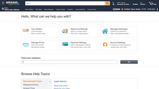 
                            3. Amazon.in Help