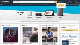 
                            7. Amazon.it: elettronica, libri, musica, fashion, videogiochi, …