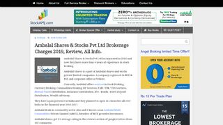 
                            7. Ambalal Shares & Stocks Pvt Ltd Brokerage Charges 2018 ...