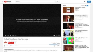 
                            6. AmBank Video Guides - First Time Login - YouTube