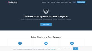 
                            4. Ambassador Agency Partner Program - Ambassador Referral Software