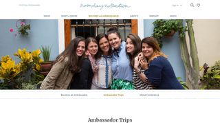 
                            4. Ambassador Trips - Noonday Collection