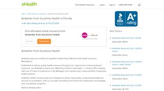 
                            8. Ambetter from Sunshine Health - Florida Health Insurance Plans from ...