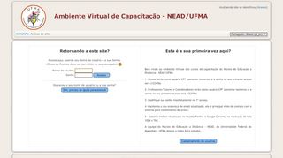 
                            5. Ambiente Virtual de Capacitação - NEAD/UFMA: …