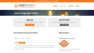 
                            6. Ambit Energy Texas Electric Service | Sign-Up | Rates & Plans