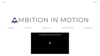 
                            4. Ambition In Motion