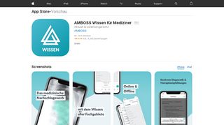 
                            7. ‎AMBOSS Wissen für Mediziner im App Store - apps.apple.com