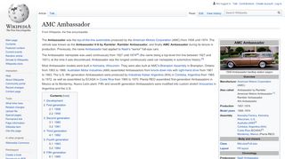 
                            9. AMC Ambassador - Wikipedia