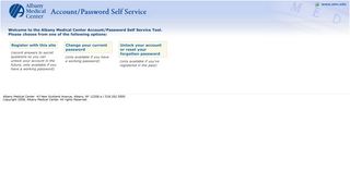 
                            3. AMC Password Self Service