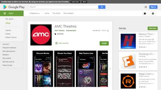 
                            10. AMC Theatres - Apps on Google Play