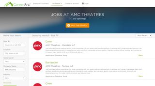 
                            6. AMC Theatres Jobs | CareerArc