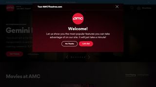 
                            3. AMC Theatres - movie times, movie trailers, buy tickets and gift cards.