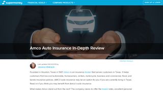 
                            7. Amco Auto Insurance In-Depth Review | SuperMoney!