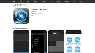 
                            9. Amcrest View Pro on the App Store