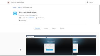 
                            2. Amcrest Web View - Google Chrome