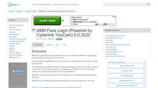 
                            5. AMD Face Login (Powered by Cyberlink YouCam) …