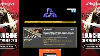 
                            8. Ameba Pico - Free Multiplayer Online Games