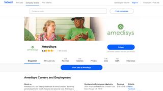 
                            9. Amedisys Careers and Employment | Indeed.com