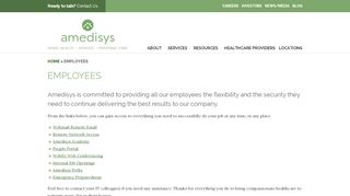 
                            7. Amedisys - Employees