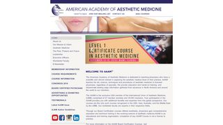 
                            8. American Academy of Aesthetic Medicine USA