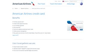 
                            8. American Airlines Credit Card - aa.com