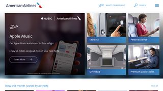 
                            3. American Airlines - Entertainment Online