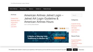 
                            6. American Airlines Jetnet Login – Jetnet AA Login …