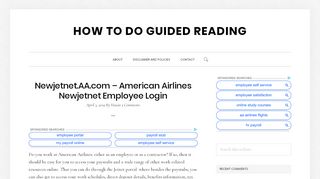 
                            10. American Airlines Newjetnet Employee Login - …