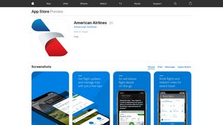 
                            4. American Airlines on the App Store - Apple