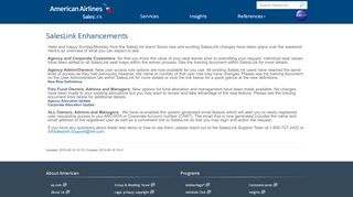
                            8. American Airlines Travel Agency Reference | SalesLink ... - AA Saleslink