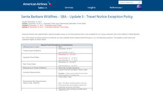 
                            9. American Airlines Travel Agency Reference | Santa ... - AA Saleslink
