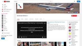 
                            7. American Airlines - YouTube