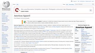 
                            1. American Apparel - Wikipedia