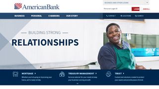 
                            11. American Bank - Home - Business