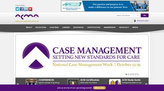 
                            3. American Case Management Association: ACMA