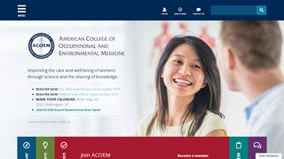 
                            1. American College of Occupational and Environmental Medicine ...