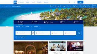 
                            10. American Express - American Express Travel: Flights, Hotels, Cars ...