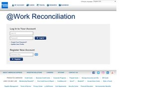 
                            6. American Express @ Work Corporate Account Reconciliation