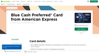 
                            7. American Express Blue Cash Preferred Offer …